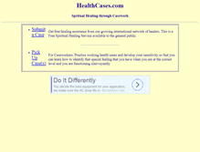 Tablet Screenshot of healthcases.com